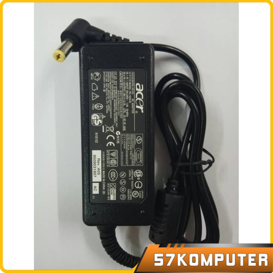 New Casan Adaptor Charger Laptop Acer Aspire 19V 2.1A