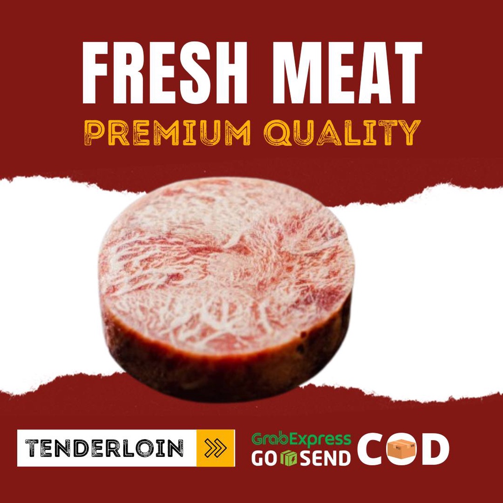 

Daging Sapi Wagyu Tenderloin Meltik / Meltique Beef Steak