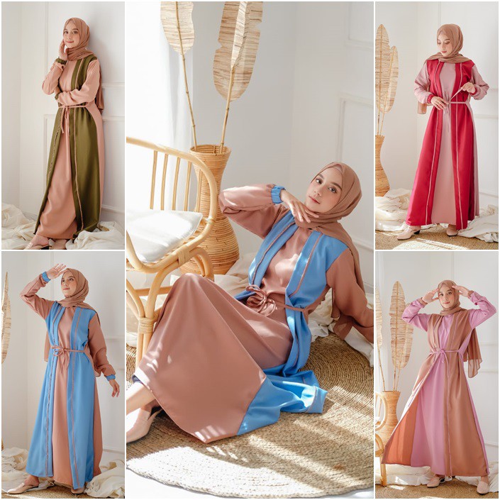 Sarah Maxy SR // Gamis Abaya Busana Kajian