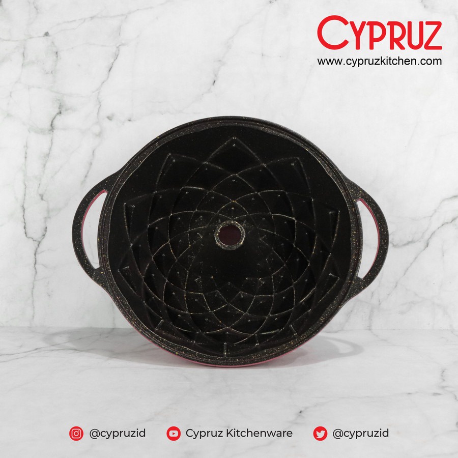 Cypruz Cake Bundt Pan / Loyang Pandora LC-0559