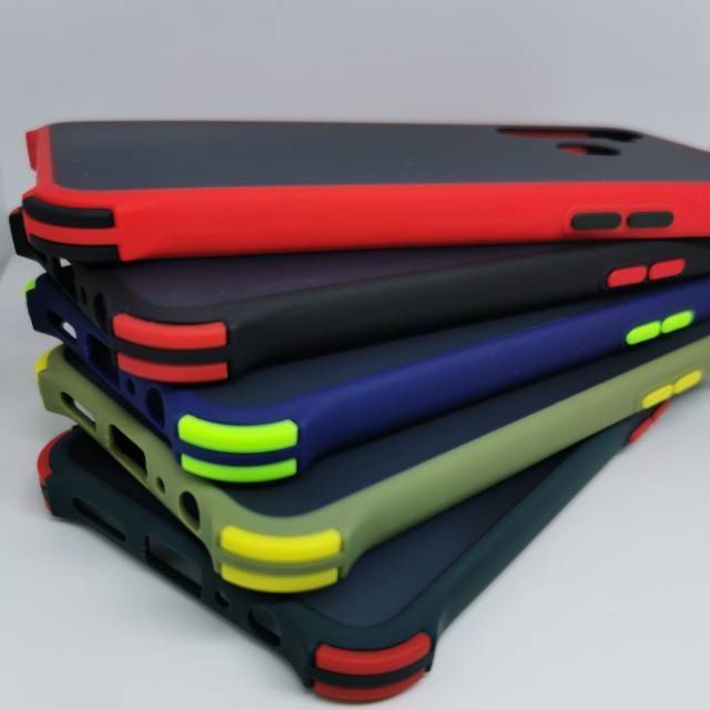 Case shockproof pinggiran bumper xiaomi Redmi 8/8a/9/9A/9c/redmi note 8/redmi note 9pro/ huawei matte 30 lite