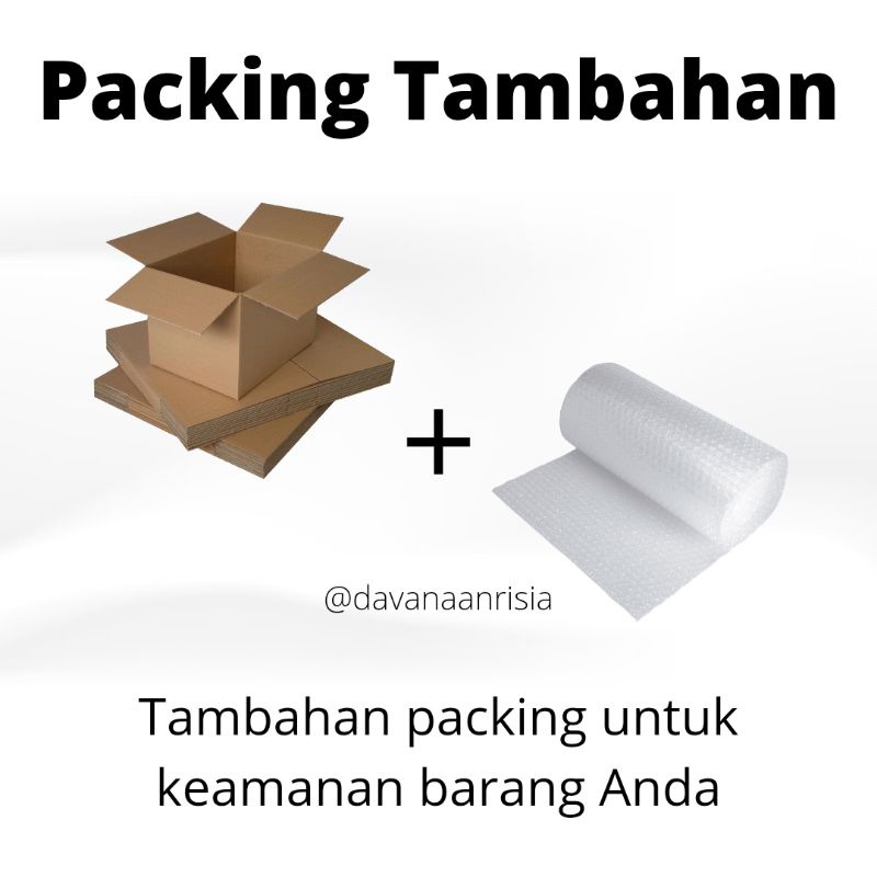 

Bubble Wrap untuk packing tambahan