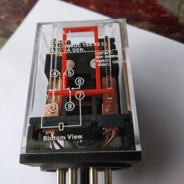 relay kaki 8 220 volt