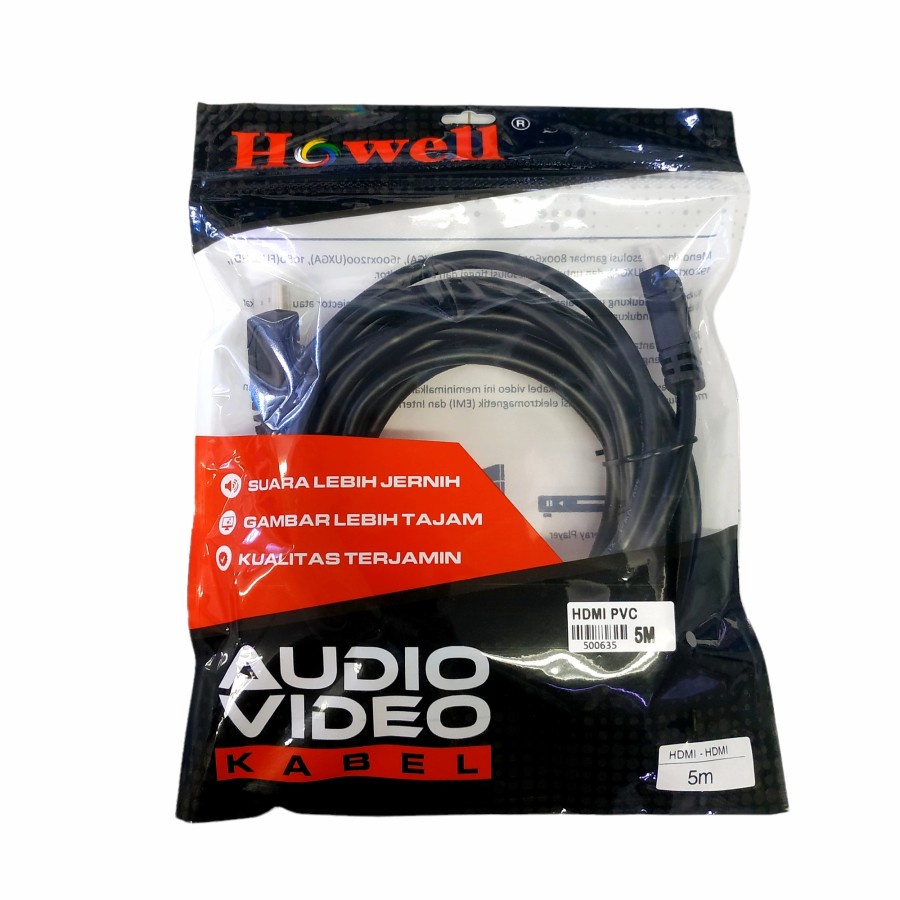 Howell Kabel HDMI Versi 1.4 PVC 5M