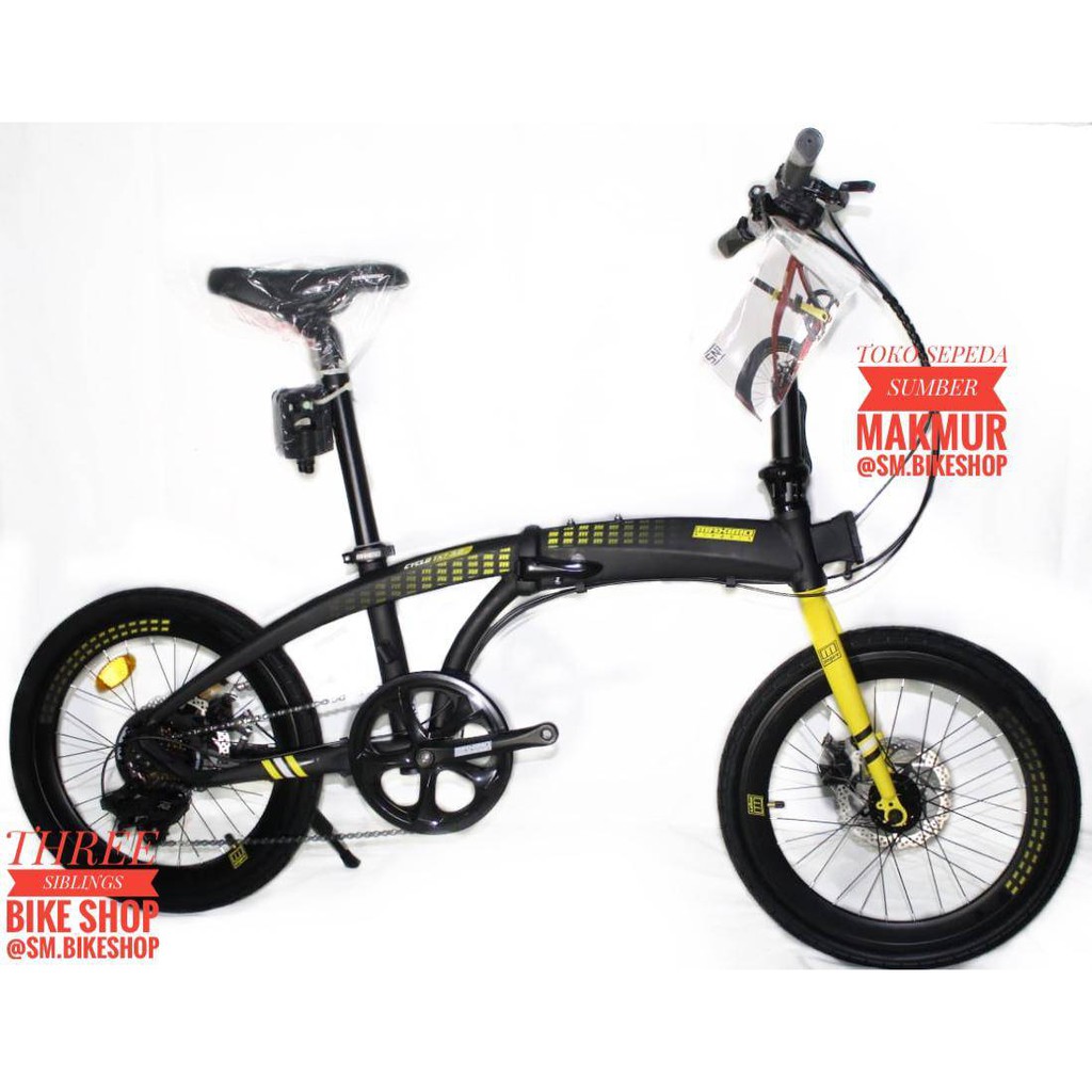 SEPEDA LIPAT MAXIMO PIEGARE 20 INCH CYCLO TX7 3.0