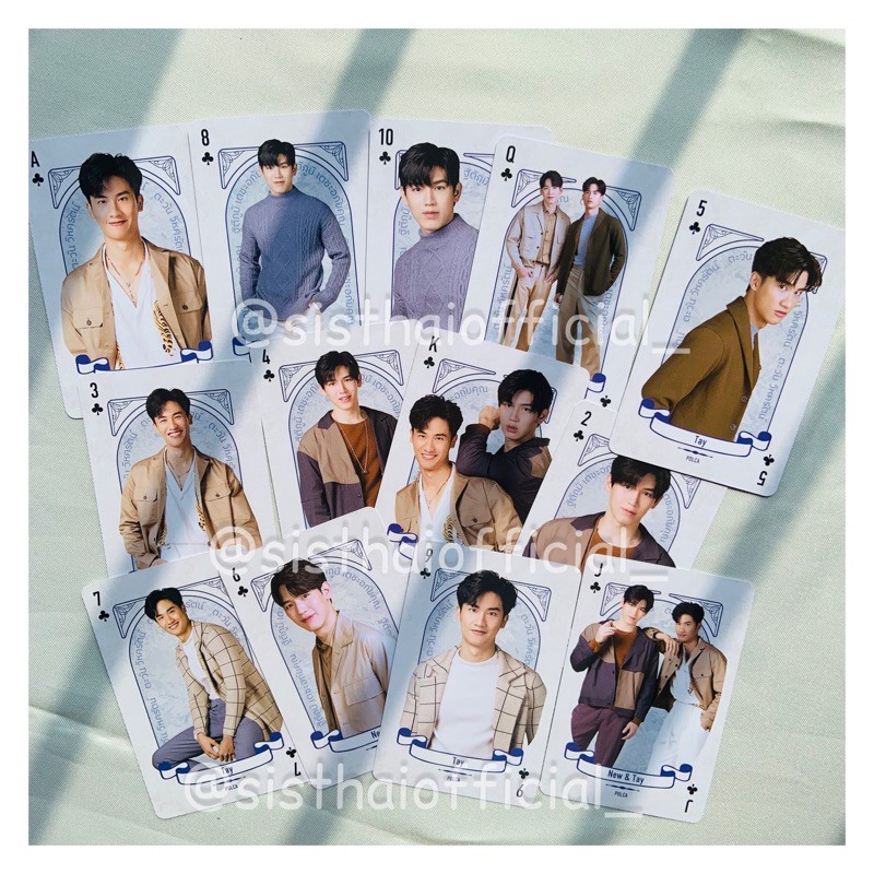 Playing Card GMMTV EXHIBITION TAY-NEW VER