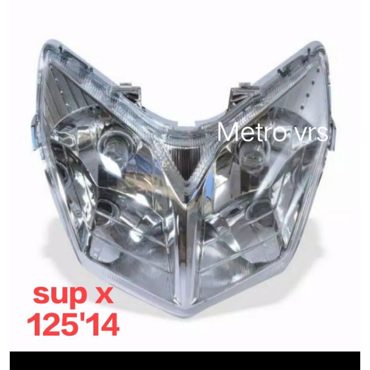 Reflektor Lampu Supra x 125 helm in setara original