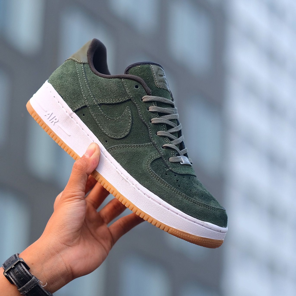 Nike air outlet force suede olive