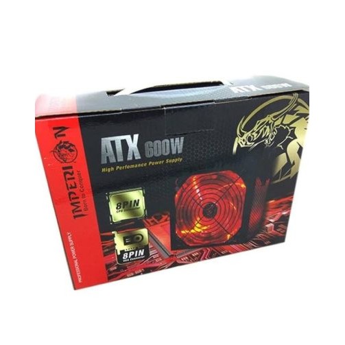 POWER SUPPLY UNIT PSU 600WATT 8 pin vga IMPERION GAMING Led 600W 600 Watt
