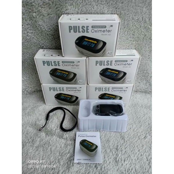 Pulse Oximeter A2 | Fingertrip Saturasi Oksigen