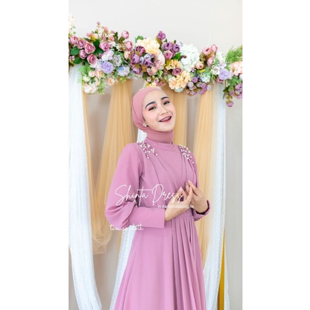 Shinta Dress | Gaun ceruti | Dress ceruti babydoll | dress kondangan