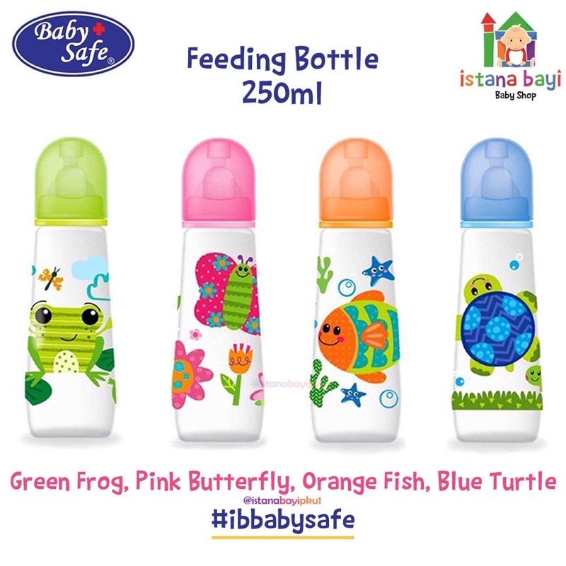 Baby Safe Feeding Bottle JS002/JS001 - Botol susuBayi/botol susu murah