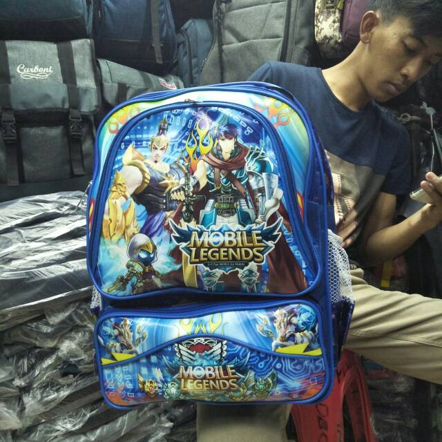 tas mobile legend tas sekolah anak tas anak sd