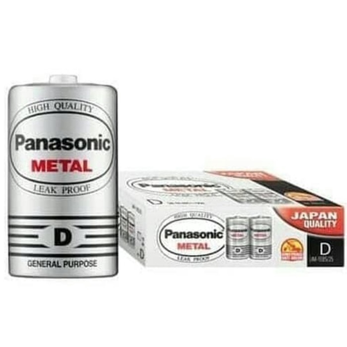 Battery Panasonic Metal Type D (Battery Besar)