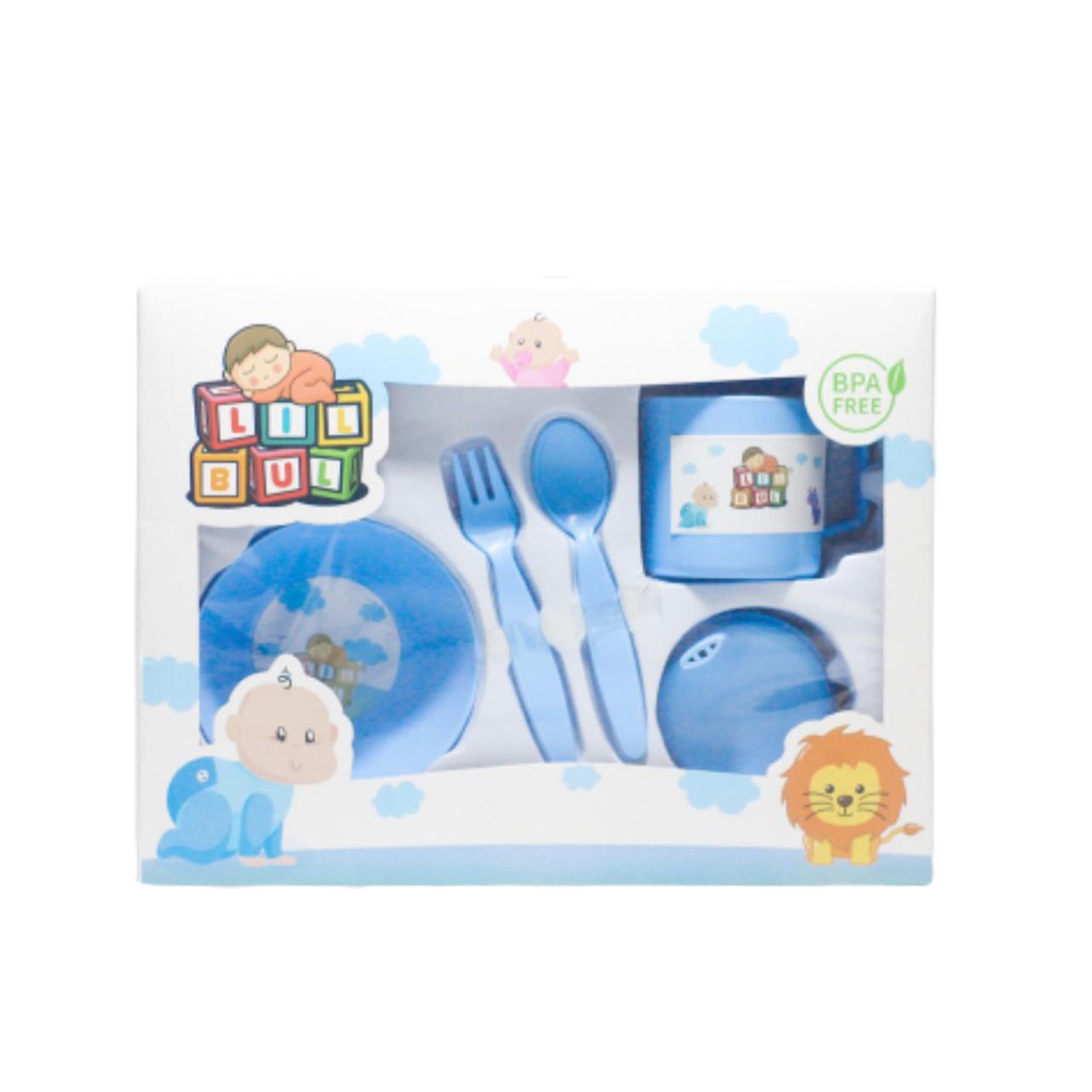 SALE!!! FEEDING SET LILBUL MAKAN BAYI UKURAN SMALL-PERLENGKPAN MAKAN BAYI MURAH