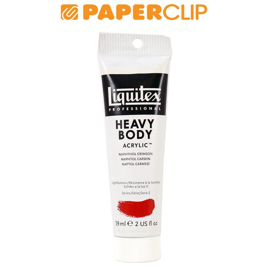 

ACRYLIC LIQUITEX HEAVY BODY S2 59ML NAPHTHOL CRIMSON 1045292