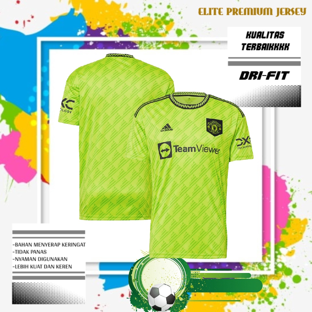 JERSEY BOLA MU 3RD 2022/2023 GRADE ORI IMPORT KUALITAS TERBAIK | BAJU BOLA MU THIRD TERBARU