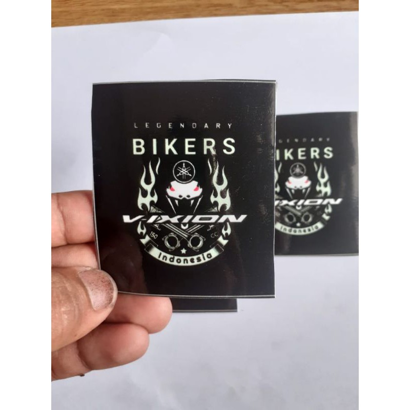 Sticker Motor Vixion Cutting Sticker Yamaha Vixion Stiker Tempel Stiker soan bikers indonesia