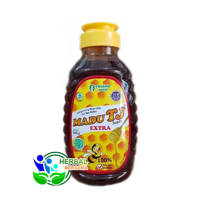 Madu TJ Murni TRESNO JOYO 500gr ORIGINAL || Madu TJ Murni 500gr Kemasan Pouch Original
