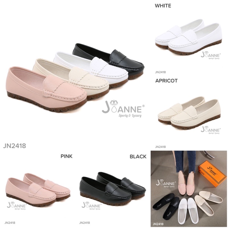[ORIGINAL] Sepatu Wanita JOANNE Loafers Shoes Sepatu Kerja #JN2418