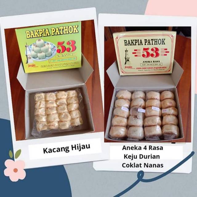 

Bakpia pathok 53 khas jogja