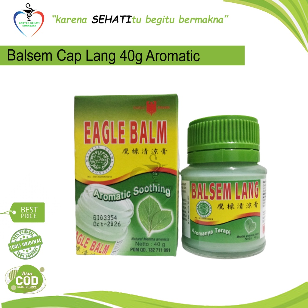 Balsem Lang / Eagle Balm 40 Gr