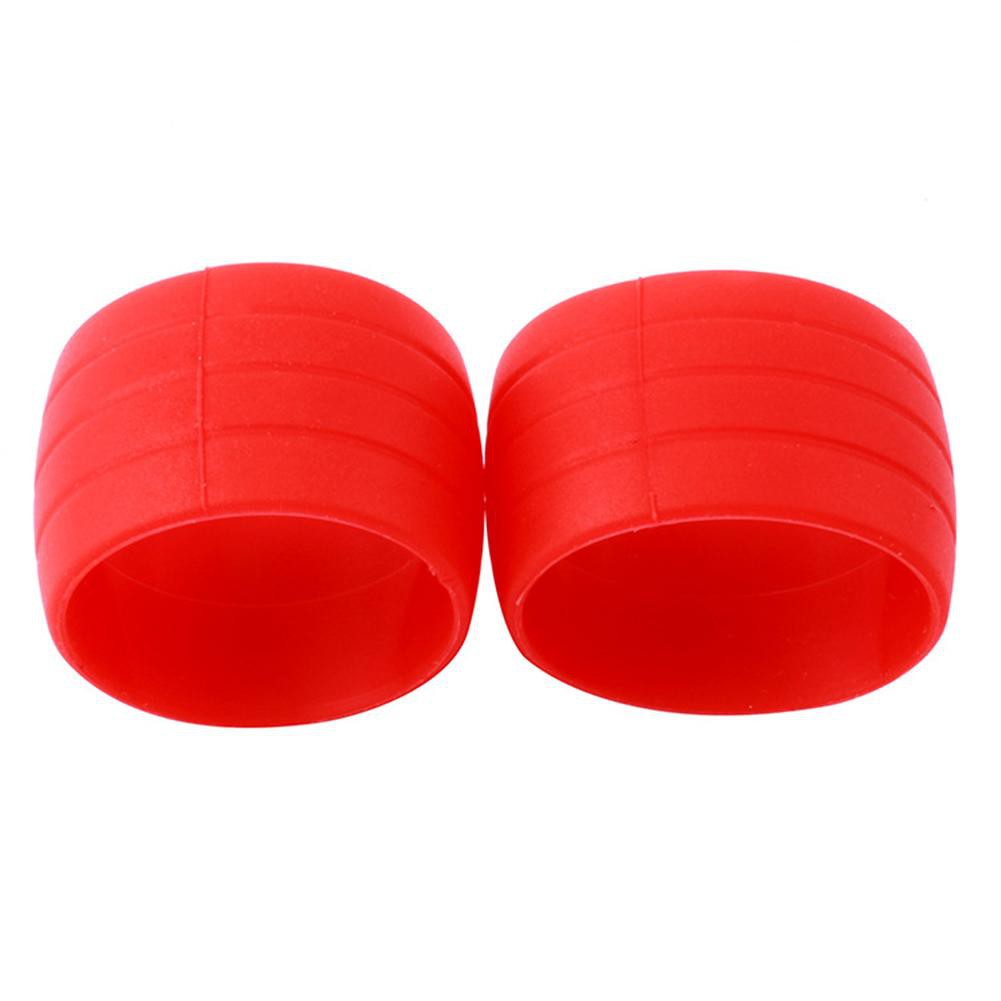 MOJITO slibrat 1 Pair Bike Silicone Plug Rubber Waterproof Wear-Resisting Handlebar Ring