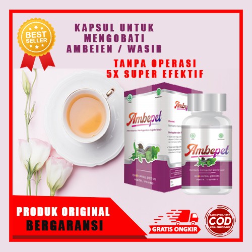 Ambepet Herbal Alami Aman Sudah BPOM Ampuh Menyembuhkan Wasir/Ambeien