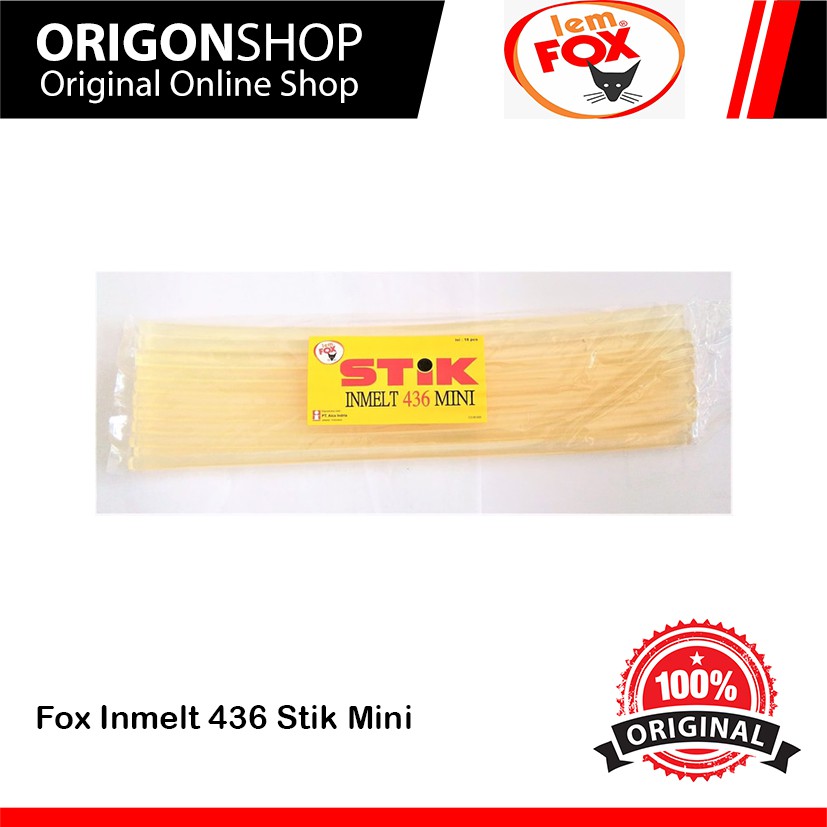 

Fox Inmelt 436 Stik Mini / Refill Lem Tembak Kecil 1kg