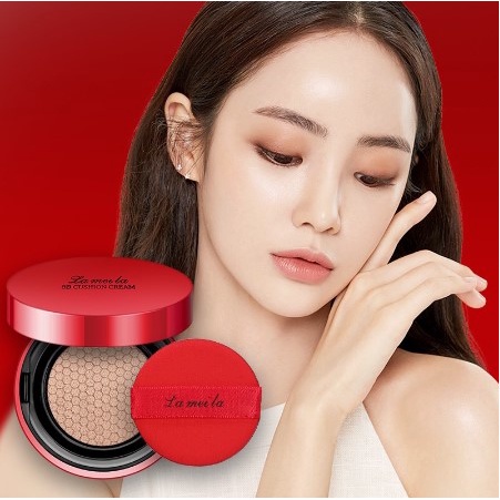 Lameila HK5115 Air Cushion BB Cream untuk mengontrol minyak melembabkan kulit membantu kulit bernafas Lamela Air Cushion Moisturizing BB Cream