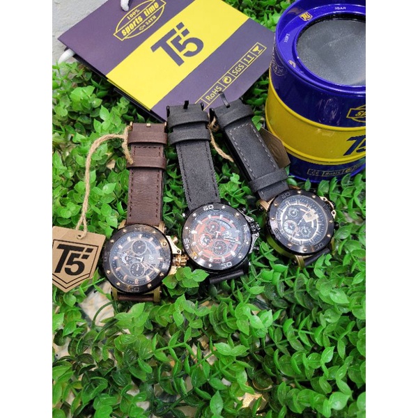 SALE.. JAM TANGAN PRIA / COWOK T5 H3865G