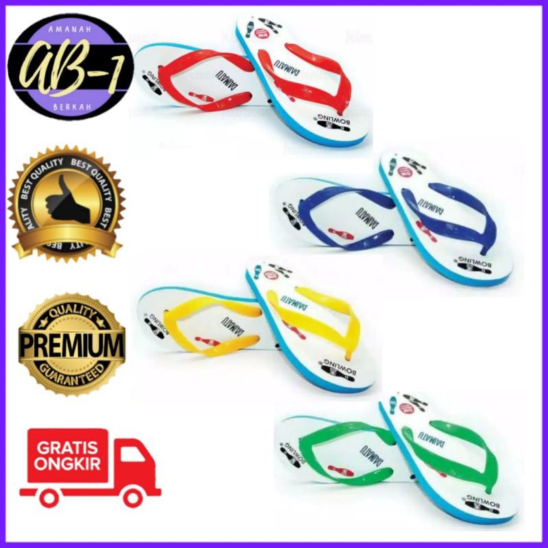 DAIMATU SANDAL JEPIT JAMAN DULU  / BOWLING / SANDAL JEPIT DAIMATU