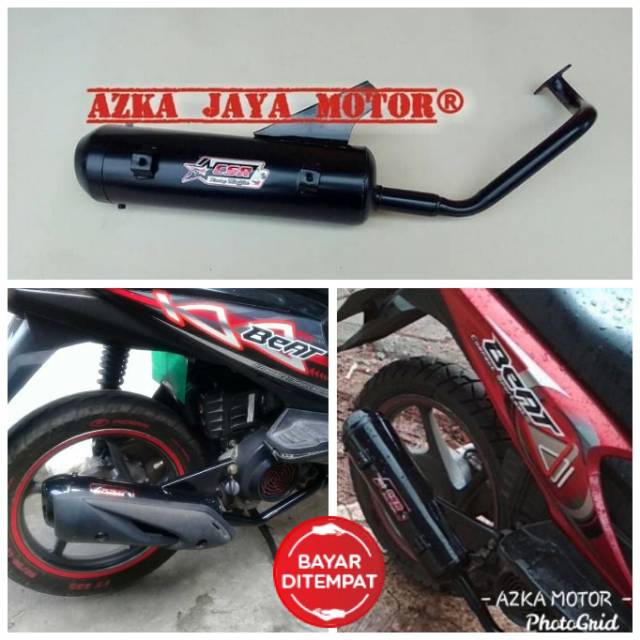 Knalpot Racing Bobokan CSR Honda Beat fi / beat karbu / Spacy-4