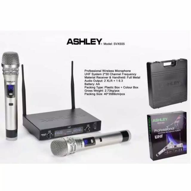 MIC WIRELESS ASHLEY SVX555/SVX555 ORIGINAL