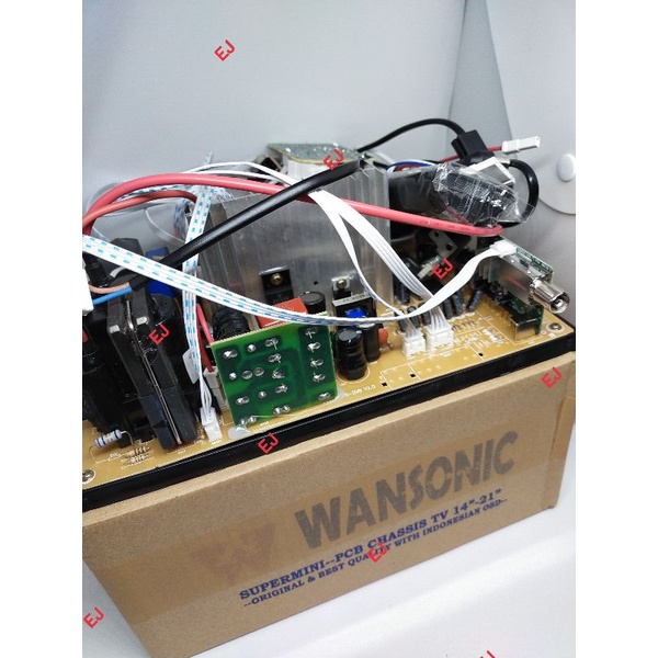 Mesin TV Tabung 21 SLIM +Digital T2 Wansonic