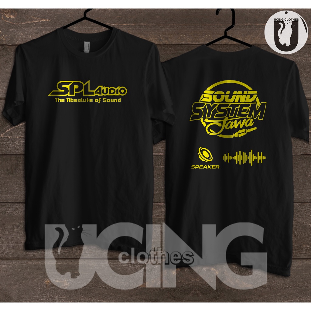 Kaos Baju SPL Audio Logo Operator Sound System Jawa Baju Distro