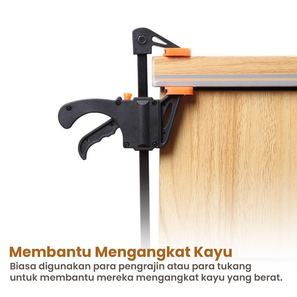 Clamp Penjepit Kayu 4 Inch