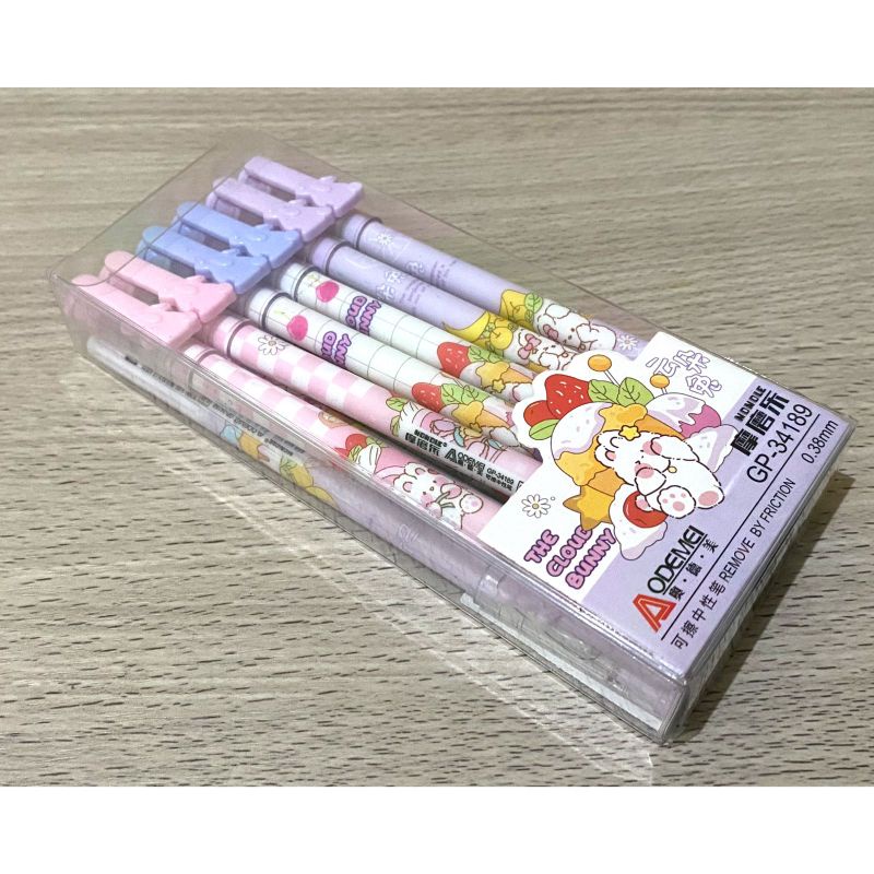 

Bolpen Pulpen Pen Gel bisa di hapus / Erasable Pen Motif The Cloud Bunny