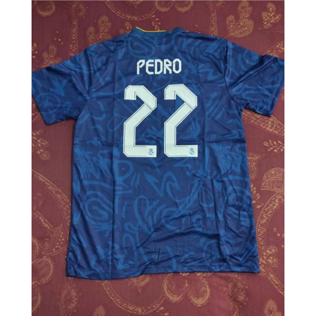 JERSEY MADRID AWAY +NAMESET 2021-2022 GRADE ORI