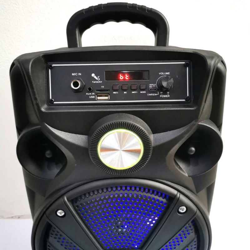 Speaker Bluetooth SX-Y812 (Free Mic Karaoke+Remote) Suara Super Bass Ukuran 8 Inch