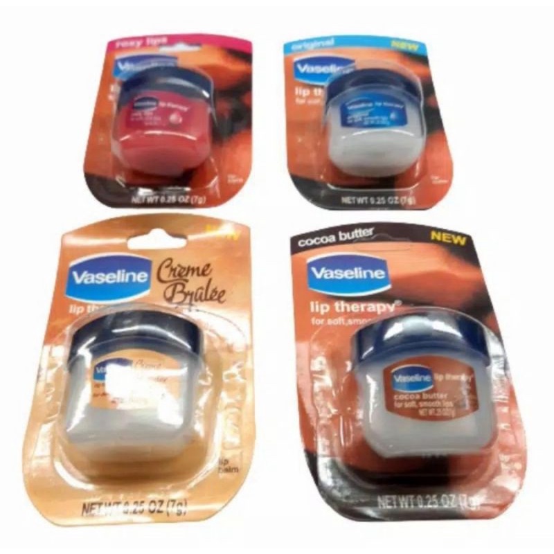 VASELINE LIP THERAPY///LIP THERAPY VASELINE ROSY/ORIGINAL LIPS