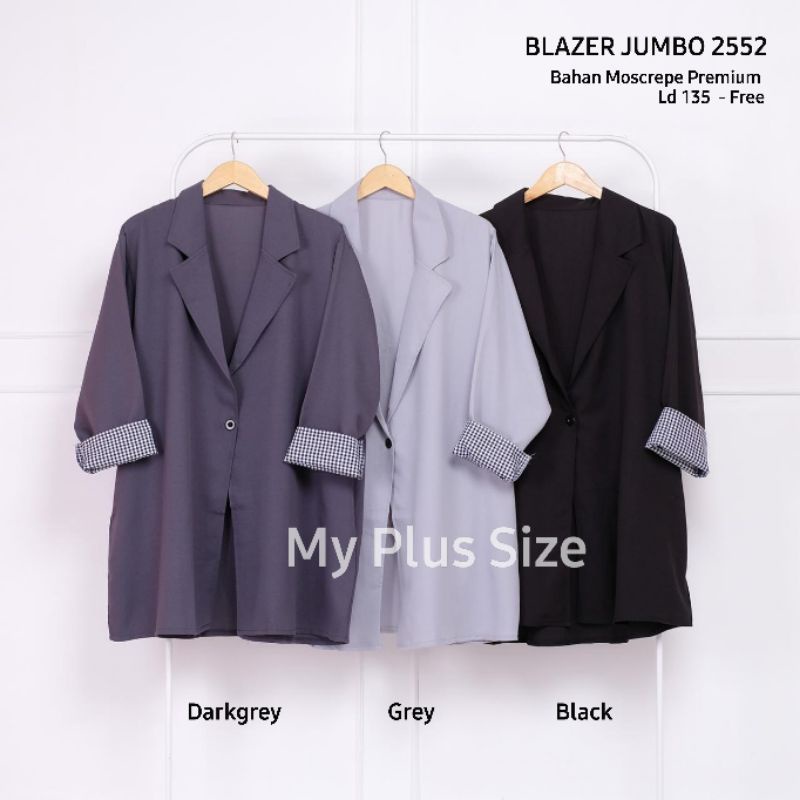 Blazer Jumbo Casual 2552,Ld 128, 135, 150 &amp; 160 cm