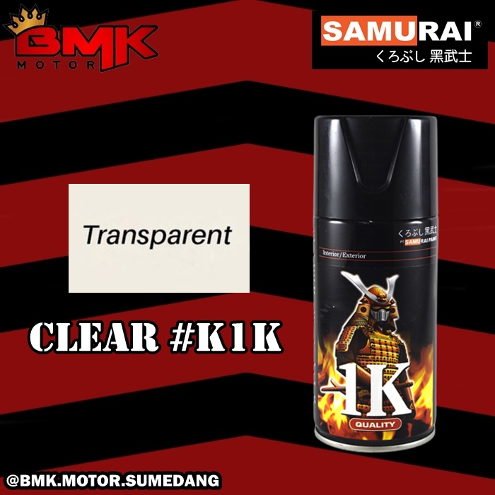 SAMURAI PAINT CLEAR #K1K**