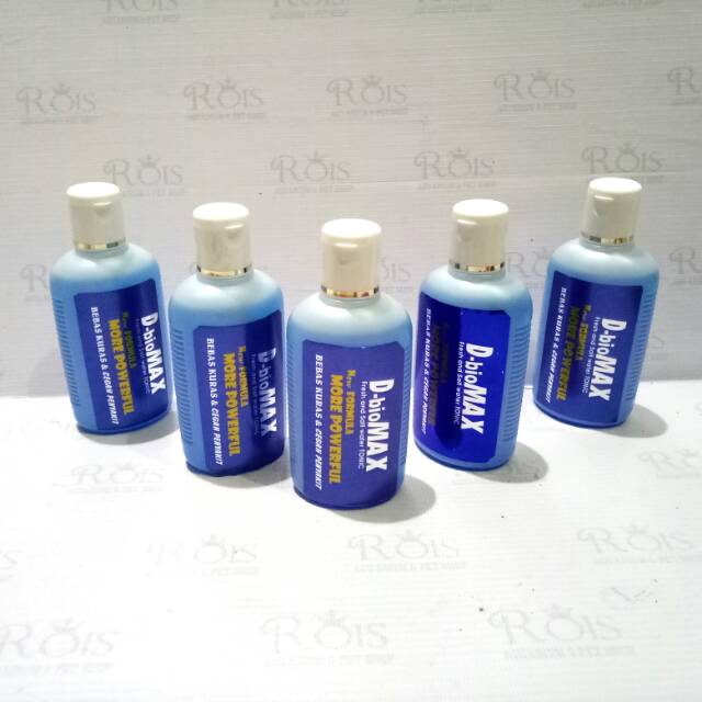Penjernih bebas kuras / D-bio Max fresh and salt water tonic