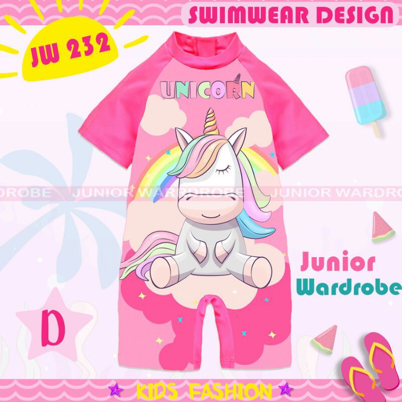 BAJU RENANG ANAK TANGGUNG / BAJU RENANG ONE SUIT / BAJU RENANG ANAK WANITA / BAJU RENANG TERUSAN