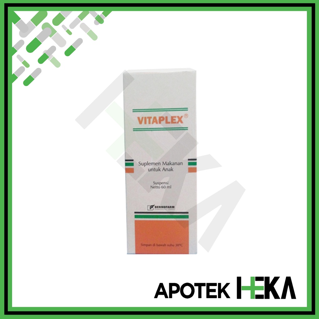 Vitaplex Sirup 60 ml - Suplemen VItamin Anak (SEMARANG)