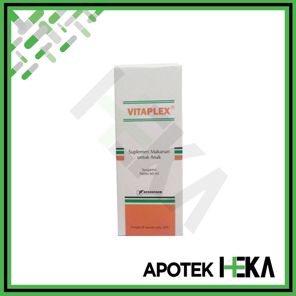 Vitaplex Sirup 60 ml - Suplemen VItamin Anak (SEMARANG)