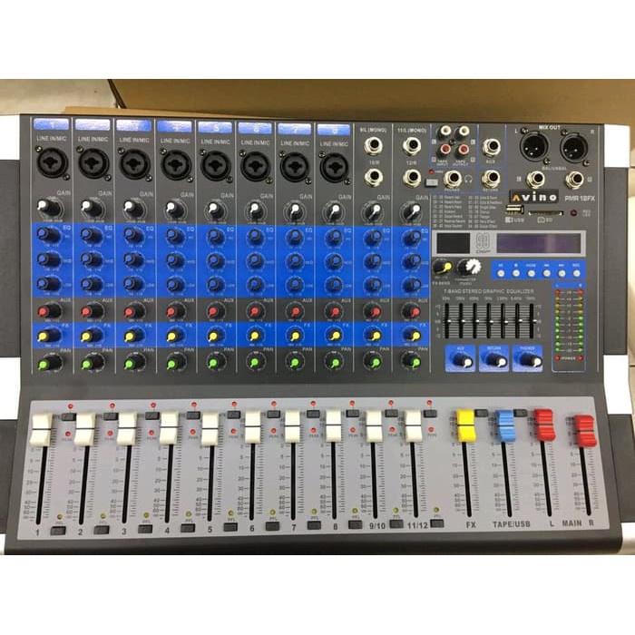 PROMO HARGA MURAH  POWER MIXER AVINO PMR 12 MIXER AUDIO / MIXER ORIGINAL