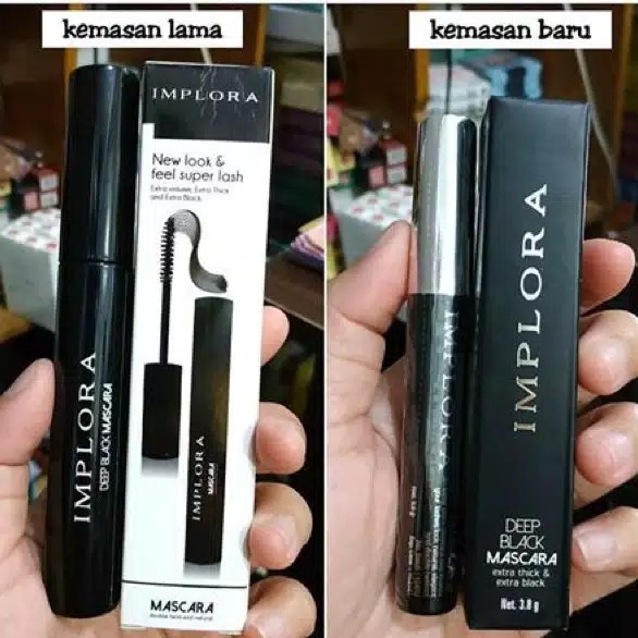 cod Implora mascara new pack - Deep black