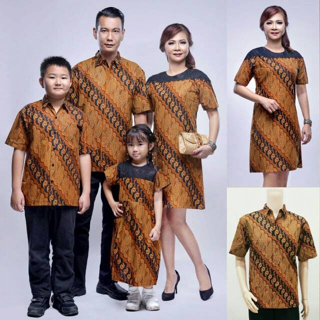 Batik Nusantara Couple Family Dress Permata Parang Keris / Sarimbit Keluarga Batik / OOTD Batik